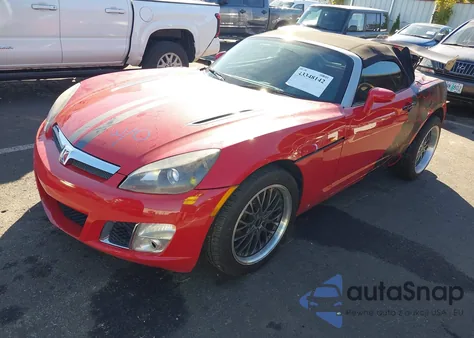 2008 Saturn Sky Red Line from USA, damaged, VIN 1G8MF35X48Y132225